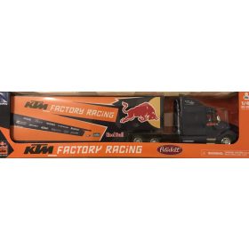 KTM Red Bull Factory Racing csapat teherautó modell