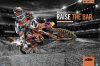 KTM Red Bull 450 SX-F C. Webb motorkerékpár modell 1:12