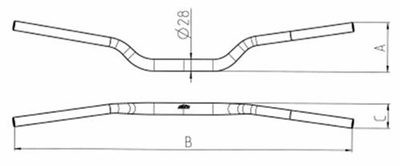 PROTAPER HANDLEBAR SX/EXC 2009-2025