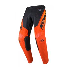 KENNY RACING TRACK FOCUS BLACK ORANGE KID PANTS