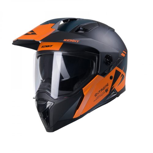 KENNY RACING EXTREME HELMET ORANGE SISAK