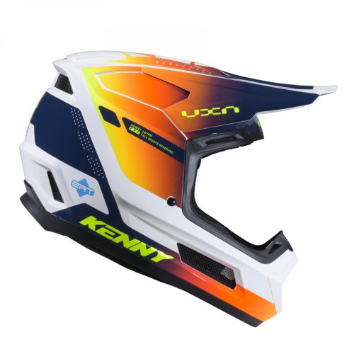 KENNY RACING PERFORMANCE HELMET NAVY ORANGE SISAK