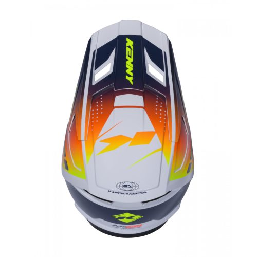 KENNY RACING PERFORMANCE HELMET NAVY ORANGE SISAK