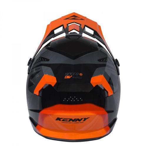 KENNY RACING TRACK HELMET DIV SPEED NEON ORANGE SISAK