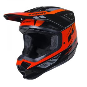 KENNY CASQUE BLACK/ORANGE GRADIENT TITANIUM HELMET SISAK