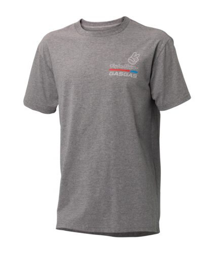 TROY LEE DESIGNS GASGAS TEAM T-SHIRT - GREY