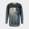 RAILED JERSEY - GREY