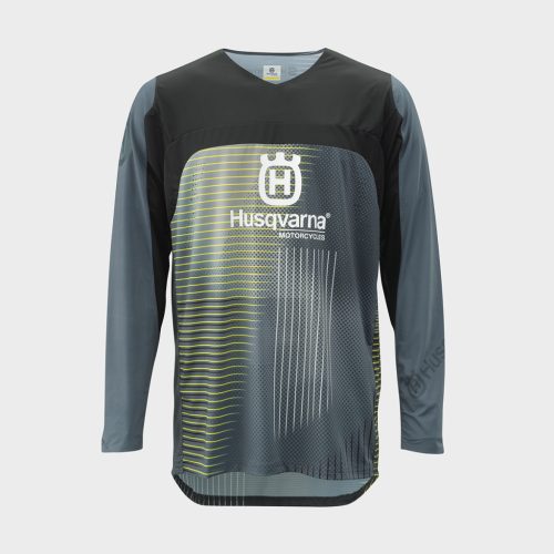 RAILED JERSEY - GREY