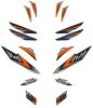 FACTORY GRAPHICS KIT 1290 Super Duke R/EVO 2020-2024