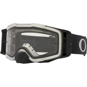 OAKLEY FRONT LINE MX TUFF BLOCKS BLACK GUNMETAL W CLEAR