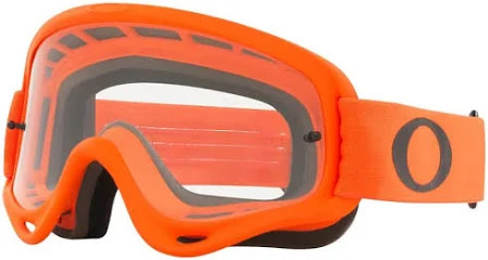 OAKLEY O FRAME XS MX MOTO ORANGE CLEAR LENS