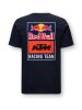 KTM Red Bull Racing szabadidő póló sötétkék logóval