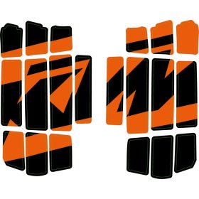 RADIATOR PROTECTION GRILLE STICKER KIT SX/EXC 2023-2025