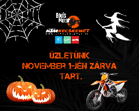 November 1-jén üzletünk ZÁRVA tart!
